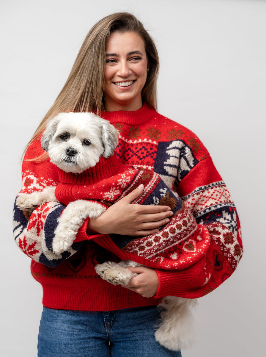 Dog Jumper Trixie Norwood Red XXS