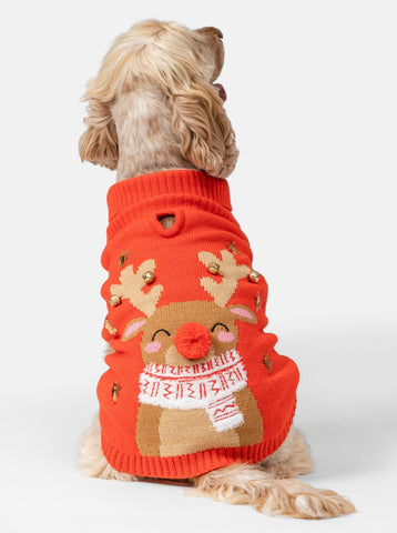 Rudolf Red Dog Jumper