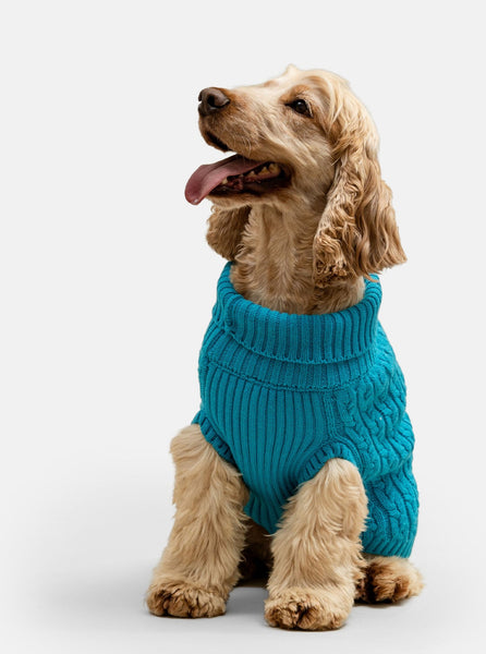 Plain Turquoise Jumper