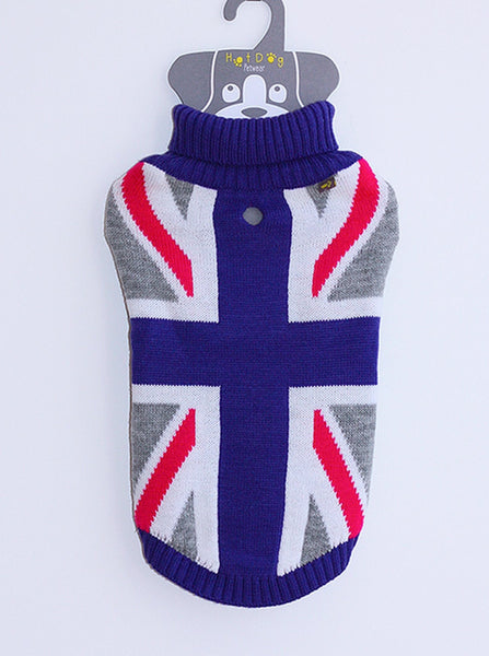 Union Jack Purple Jumper